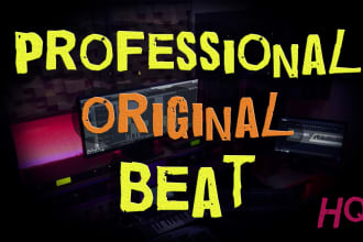 produce a professional exclusive custom beat