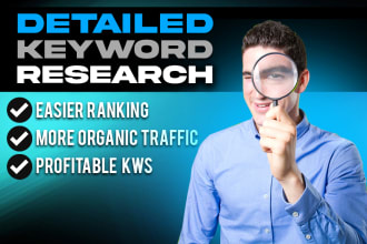 give you detailed keyword research to rank higher in google