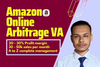 be your amazon online arbitrage or amazon dropshipping VA
