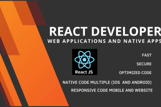 write react js or react native reusable components for you