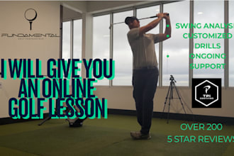 analyze your golf swing and give you drills to improve it