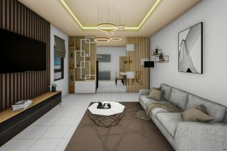 interior design of your home office studio apartment kitchen living