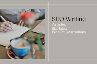 write engaging website blog and article