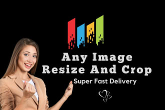 do resize image crop image, resize and cropping super fast
