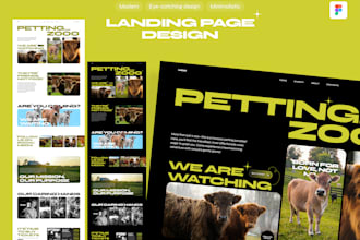 design landing page, website design, home page, ux ui