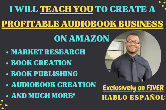 teach you to make money online creating audiobooks on amazon