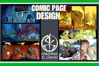 design your comic page