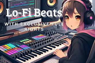 produce lofi hip hop chillout beats for you