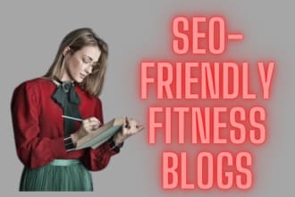 write fitness and healthcare blogs and articles