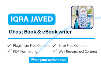 ghostwrite your nonfiction ebook as a ghost ebook writer