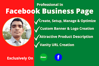 create professional facebook business page