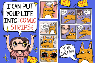 draw your story in personalized comic strip
