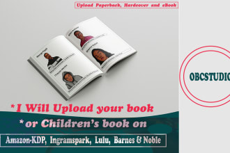 upload finished pdf book to amazon in correct format