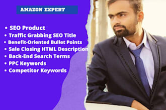 write amazon product listing description amazon seo