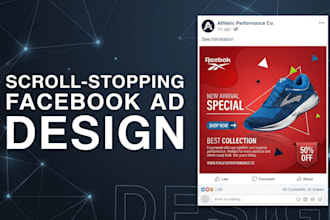 design creative facebook ads images and ad creative design