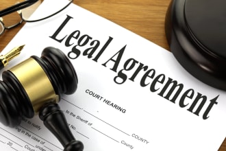 draft all legal agreements and contracts for you