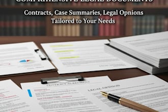 provide professional legal research and drafting
