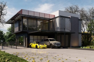 do 3d modeling and architectural rendering