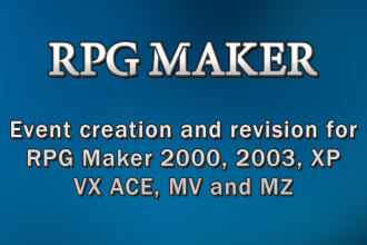create and revise your rpg maker event