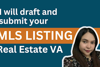 prepare your real estate listing