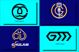 design clever monogram logo