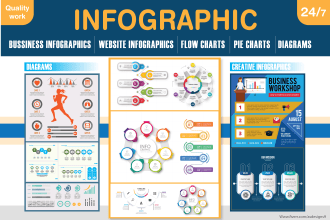design a premium infographics for your business in 12 hours