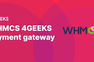 create whmcs 4geeks payment gateway