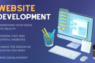 create your custom website from scratch