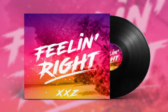 design album cover or album art, single cover, podcast cover