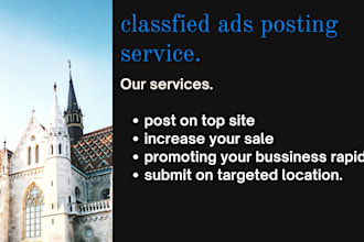 post classified ads in top classified ads posting sites
