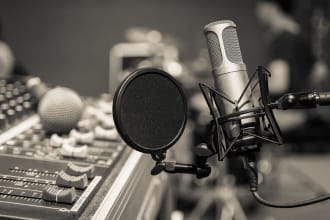 record a professional male voice over of any topic in english