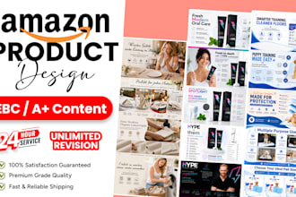 design amazon enhanced brand content, listing images