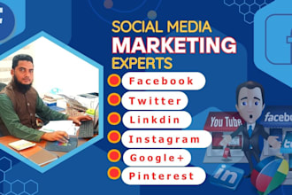 be your social media marketing manager and VA
