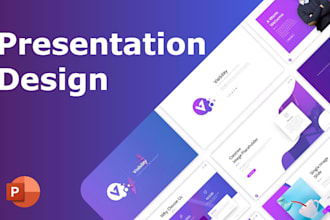 do ppt presentation design slide and pitch deck