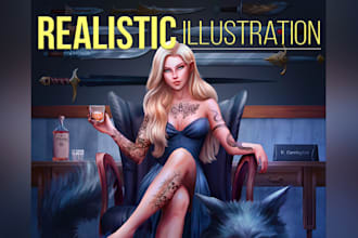 draw realistic character design