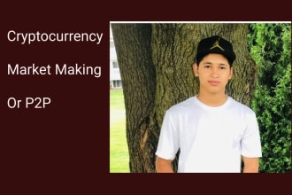 code cryptocurrency market making, p2p exchange, blockchain