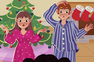 create magical illustrations for your children book