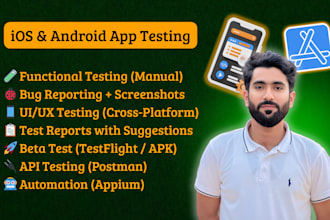 qa test your mobile apps on ios and android