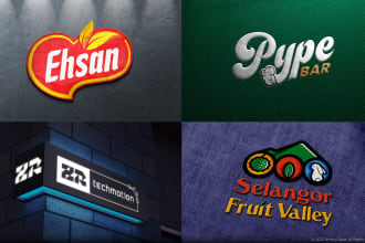 create professional quality logo design for you
