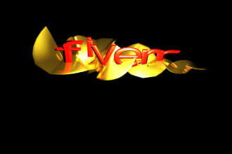 write company name in 3D dimension in my own style