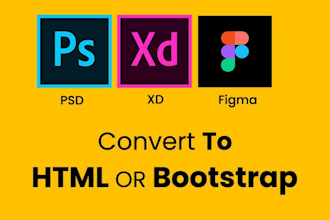 do xd to html, figma to html, bootstrap, tailwind