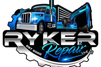 create dispatch logistics logo, flyer, business card and letterheads for you