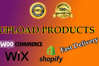 upload and add products to your woocommerce or shopify store