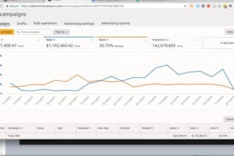 launch, optimize and manage your amazon PPC campaign ads