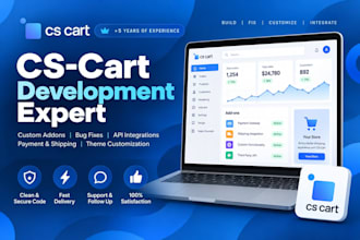 fix cs cart bugs and develop payment shipping and API integrations