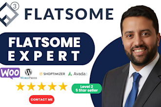 build wordpress flatsome fast woocommerce ecommerce website