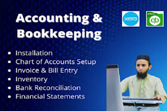do accounting and bookkeeping using quickbooks and xero