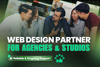 be a trusted web design partner for marketing agencies