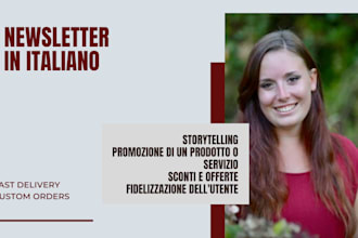 newsletter per il tuo business in italiano