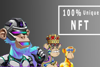 design nft art collections generated